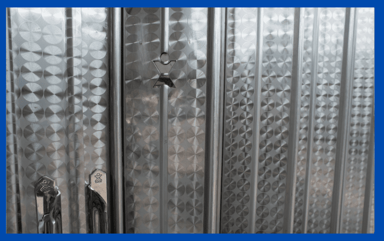Pintu Harmonika Stainless Steel