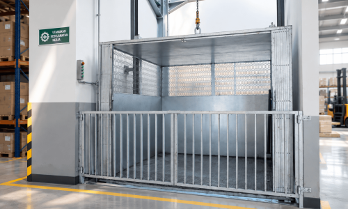 Lift Barang Pabrik dan Gudang